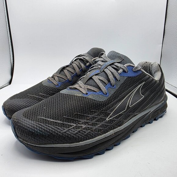 Altra Timp 2 Mens Size 13 Black Blue Athletic Shoes Running Walking Hiking - Picture 3 of 13